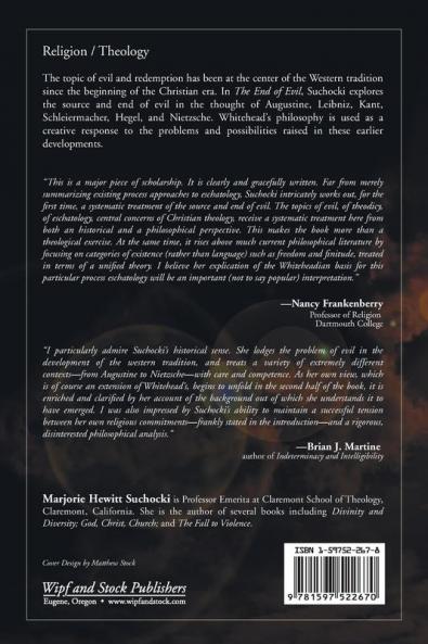 The End of Evil: Process Eschatology in Historical Context (SUNY Series in Philosophy (Paperback))
