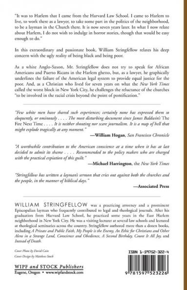 My People Is the Enemy: An Autobiographical Polemic (William Stringfellow Library)