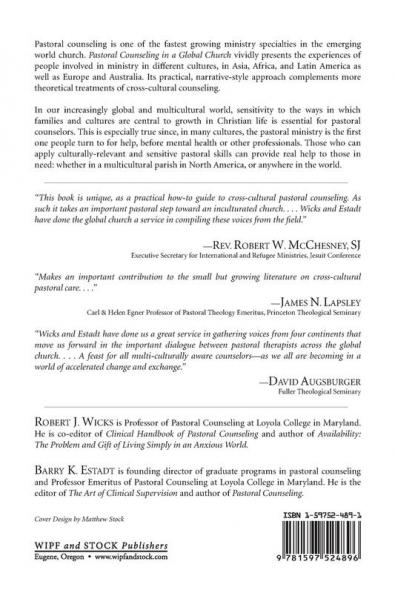 Pastoral Counseling in a Global Church: Voices from the Field