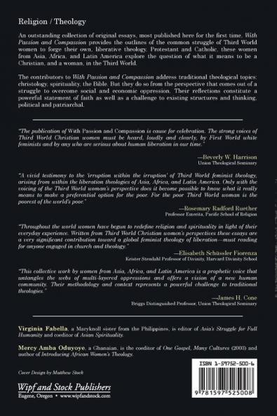 With Passion and Compassion: Third World Women Doing Theology: Reflections from the Women's Commission of the Ecumenical Association of Third World Theologians