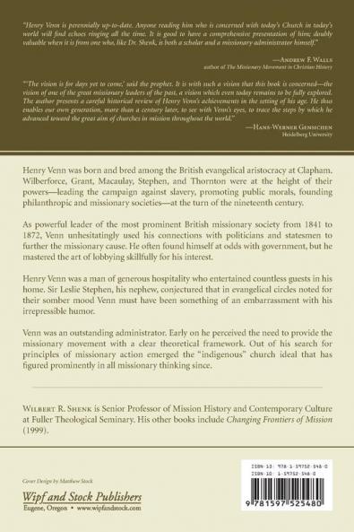 Henry Venn-Missionary Statesman: 6 (American Society of Missiology)