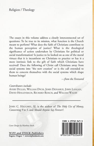 The Faith That Does Justice