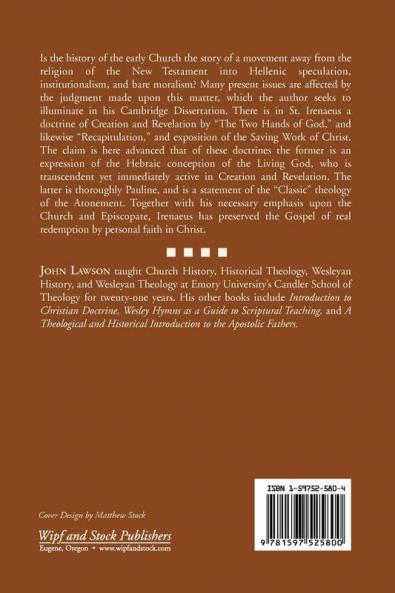 The Biblical Theology of Saint Irenaeus