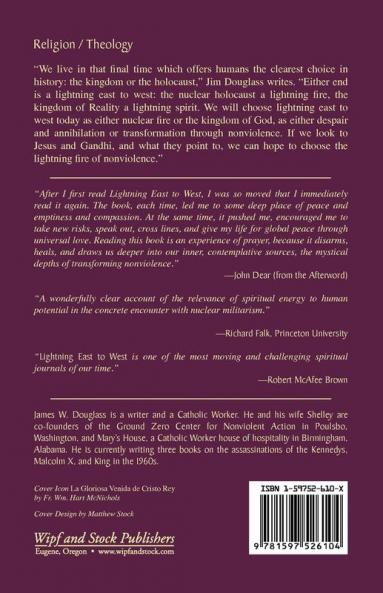 Lightning East to West: Jesus Gandhi and the Nuclear Age