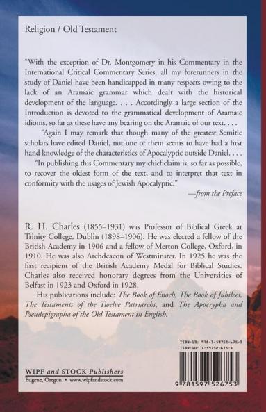 A Critical and Exegetical Commentary on the Book of Daniel