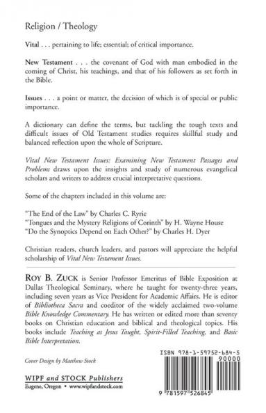 Vital New Testament Issues