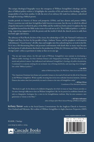 An Alien in a Strange Land: Theology in the Life of William Stringfellow
