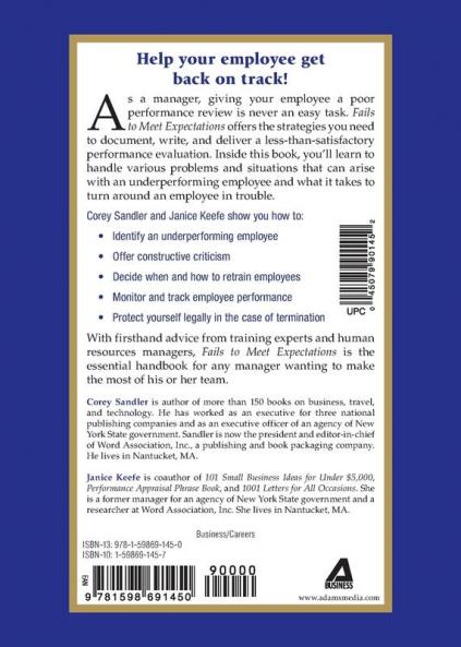 Fails To Meet Expectations