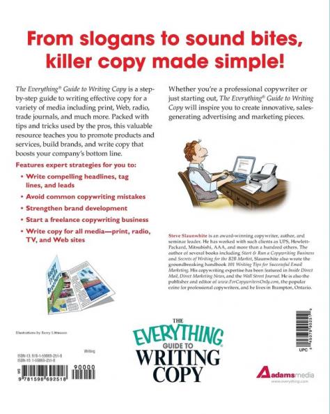 The Everything Guide to Writing Copy