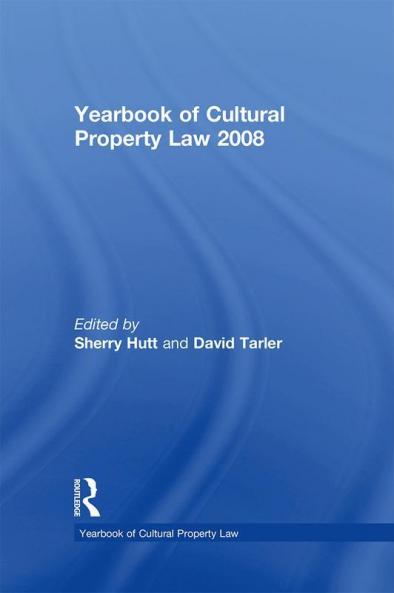 Yearbook of Cultural Property Law 2008