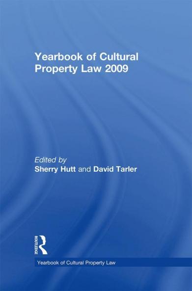 Yearbook of Cultural Property Law 2009