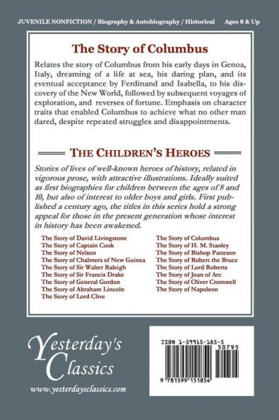 The Story of Columbus (Yesterday's Classics)