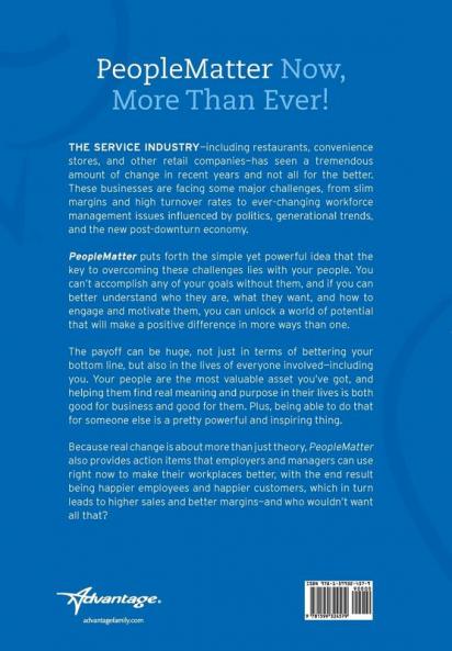 PEOPLEMATTER Driving Productivity Efficiency and Profits through Happier Team Members