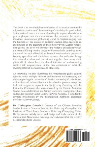 Subjectivity Creativity and the Institution