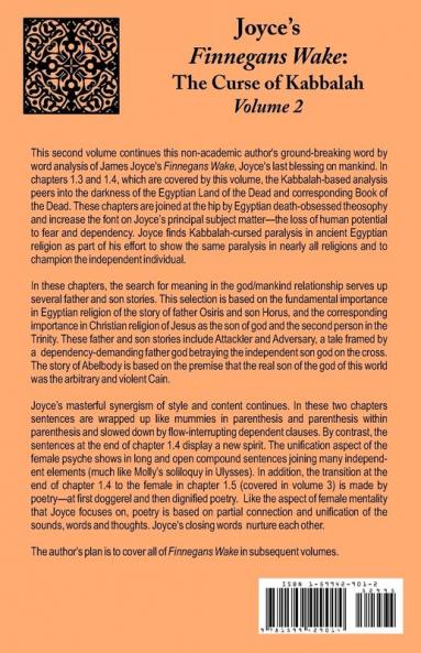 Joyce's Finnegans Wake: The Curse of Kabbalah: Volume 2