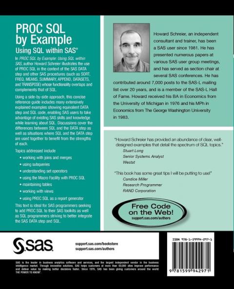 PROC SQL by Example