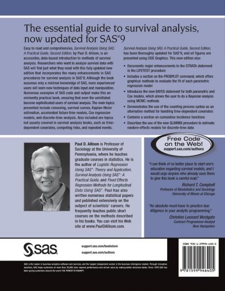 Survival Analysis Using SAS: A Practical Guide