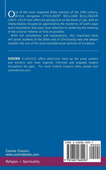 The Book of Job Including the Oldest Lesson in the World