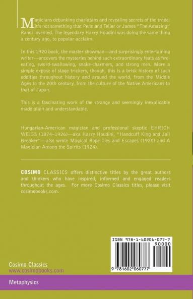 Miracle Mongers and Their Methods: A Complete Expose