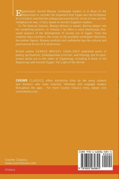 The Natural Genesis - Vol.1