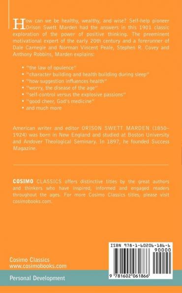 Peace Power & Plenty (Cosimo Classics: Personal Development)