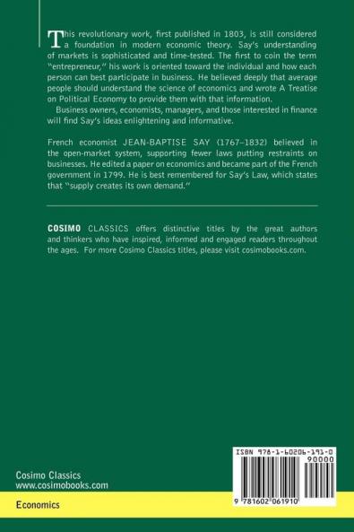 A Treatise on Political Economy