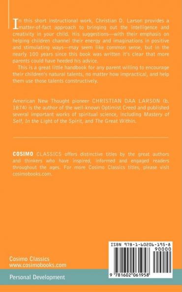 The Scientific Training of Children