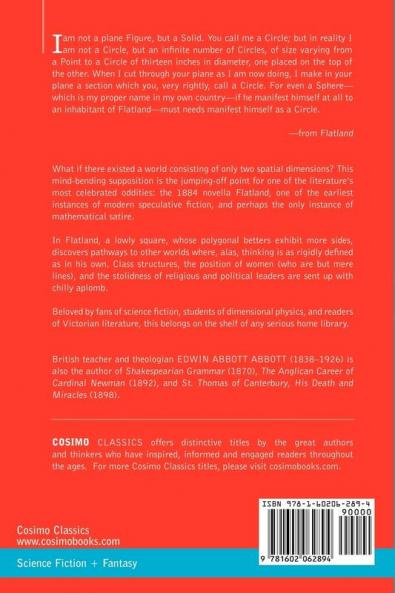 Flatland: A Romance of Many Dimensions