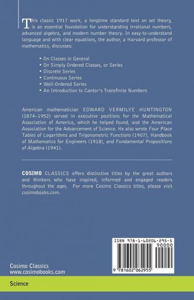 The Continuum and Other Types of Serial Order