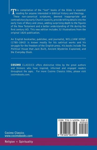 The Lost Books of the Bible Aka the Apocryphal New Testament