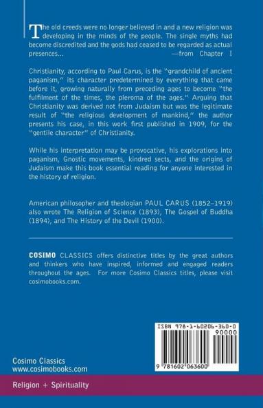 The Pleroma: An Essay on the Origin of Christianity