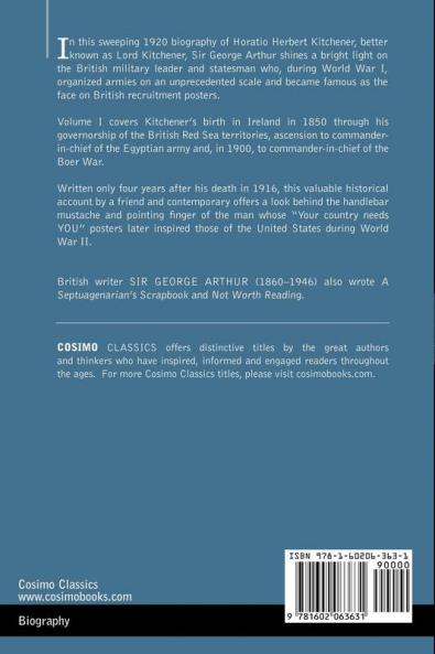 Life of Lord Kitchener Volume 1