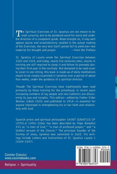 The Spiritual Exercises of St. Ignatius of Loyola
