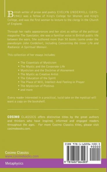Essentials of Mysticism