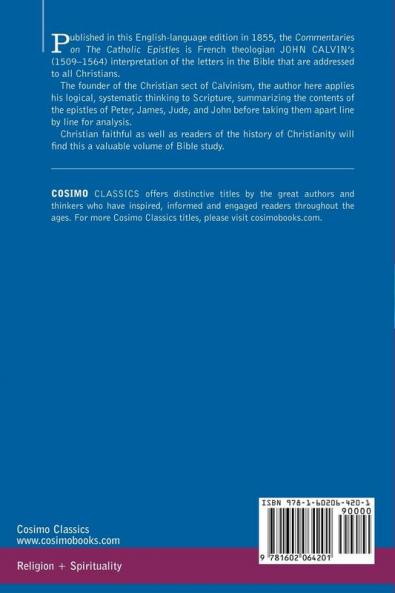 Commentaries on the Catholic Epistles