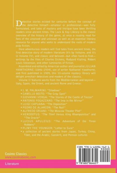 The Lock and Key Library: Classic Mediterranean Mystery Stories (2)