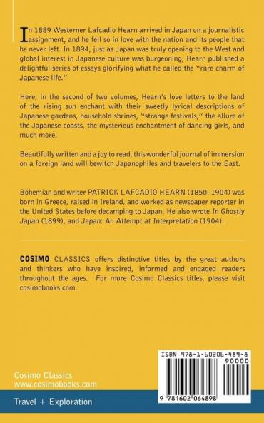 Glimpses of Unfamiliar Japan Vol.2 (Cosimo Classics)