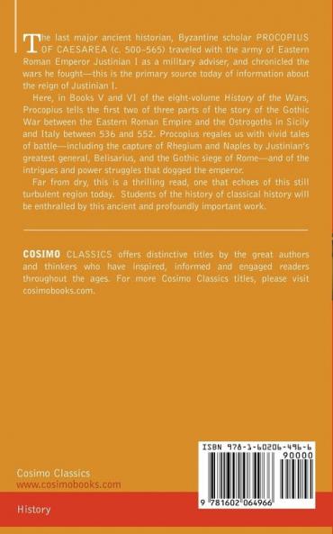 History of the Wars: Books 5-6 (Gothic War)