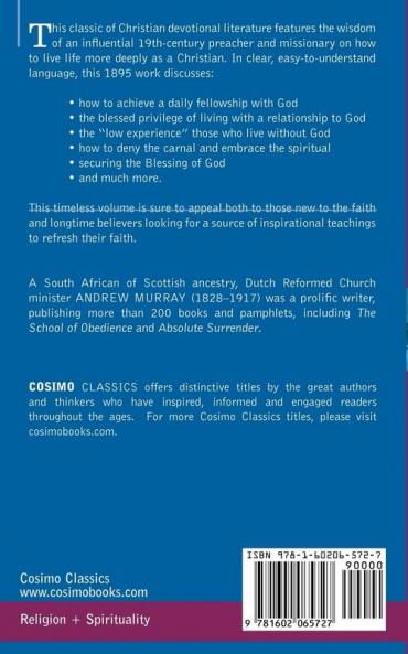 The Deeper Christian Life