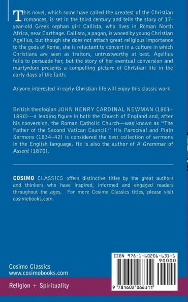 Callista: A Sketch of the Third Century