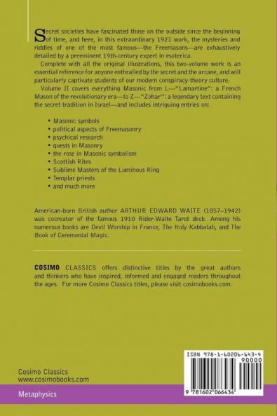 A New Encyclopedia of Freemasonry Volume II: 2