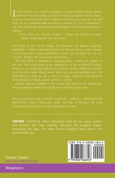 The Book of the Sacred Magic of Abramelin the Mage