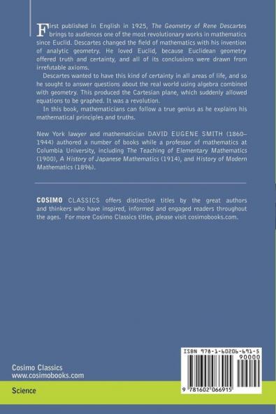 The Geometry of Rene Descartes (Cosimo Classics)