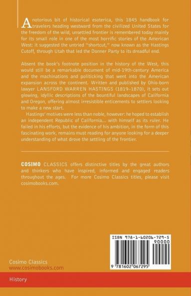 The Emigrants' Guide to Oregon and California