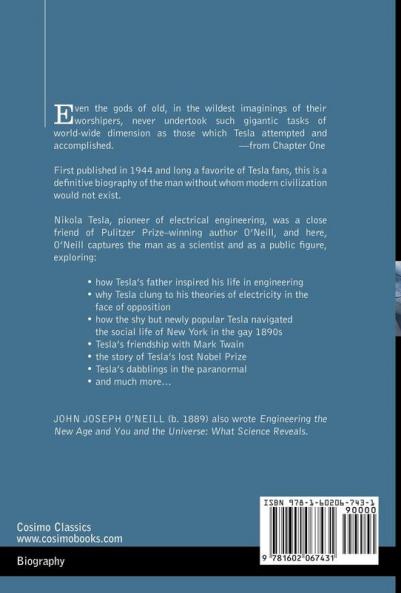 Prodigal Genius: The Life of Nikola Tesla (Cosimo Classics Biography)