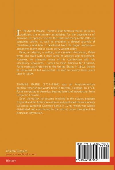 The Age of Reason (Cosimo Classics History)