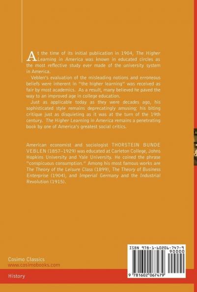 The Higher Learning in America