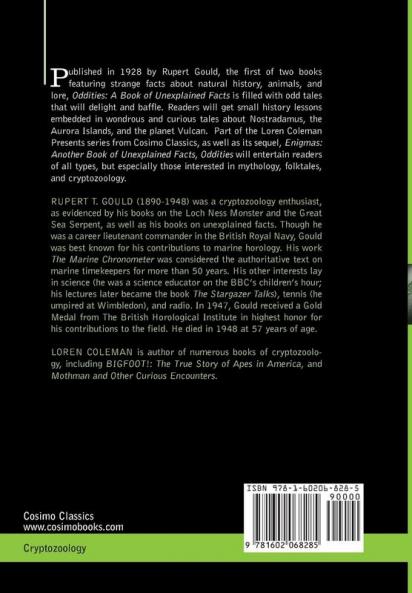 Oddities: A Book of Unexplained Facts