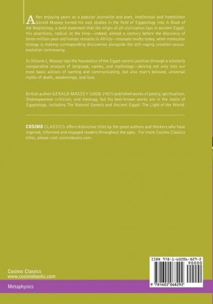 A Book of the Beginnings Vol.1 (Cosimo Classics: Metaphysics)