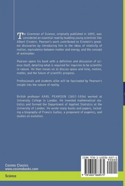 The Grammar of Science